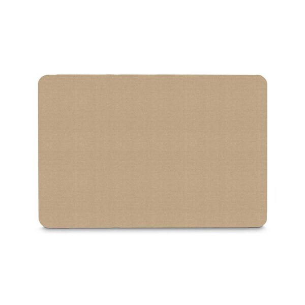 United Visual Products Corkboard, Fabric, Brnz/Burg, 2 Door, 72x36" UV305-BRONZE-DBURGU - main